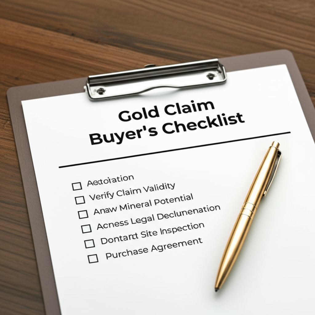 The Gold Claim Buyer's Checklist (Free Download)